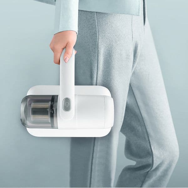 Other Appliances EU 1007 Home Handheld Wireless Mite Eliminator Small UV Vacuum Cleaner on Bed 230222