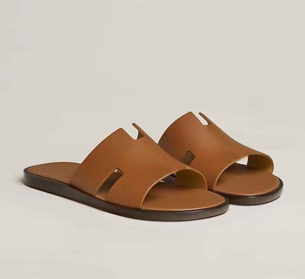 Izmir sandal Men summer sandal slipper flats genuine leather luxury design Comfortable leathers sandalies rubber sole 38-45Box