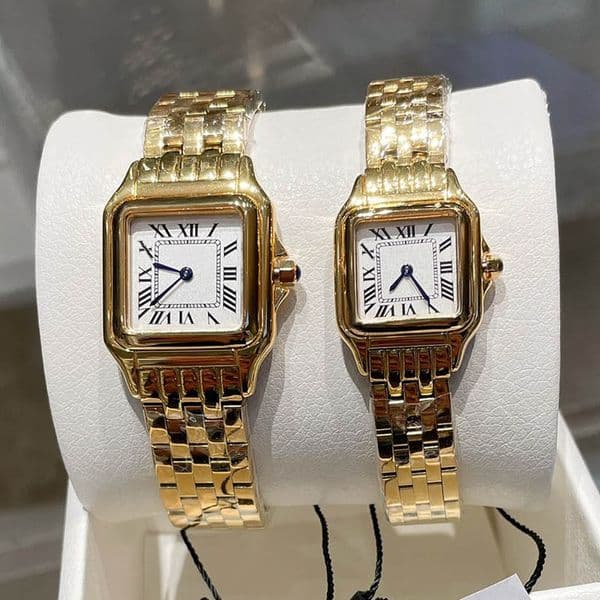 10AWomen Watch Quartz Movement 27x37mm 22x30mm Bracelet Business Wristwatch Casual Ladies Montre De Luxe Fashion Versatile Stainless SteelChristmas gift
