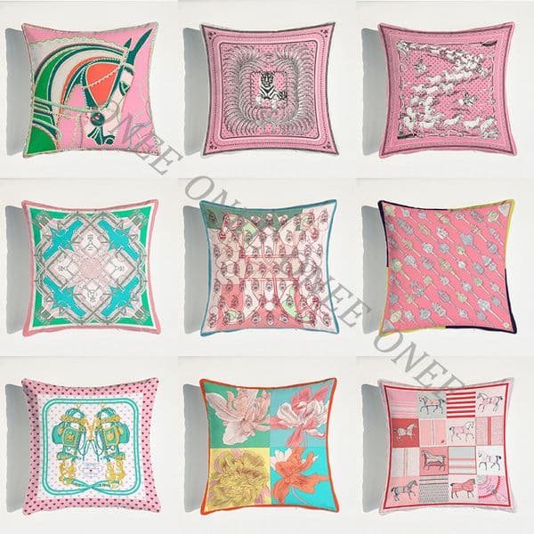Luxury Designer Decor Designer Pink Soft room And Comfortable Tatami Floor Seat Cushion, Home Bedroom Sofa Chair Decoration Throw Pillow 45*