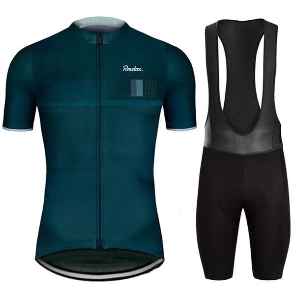 Sets Men outdoor Summer Anti-Uv Set Breathable Racing Sport Mtb Bicycle Jersey Bike Cycling Clothing Suit 230224 Free Shipping