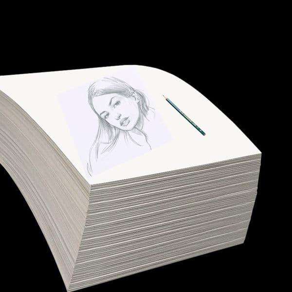 Painting Pens 100 Sheets Cotton Watercolor Paper Bulk Cold Press Drawing for Watercolorist Students Beginning Artists 230225