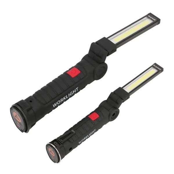 Car LED Work Light Torches 5 Mode COB LEDs Working Lamp USB Rechargeable Flashlight For Outdoor Camping Hiking Cehicle Repair