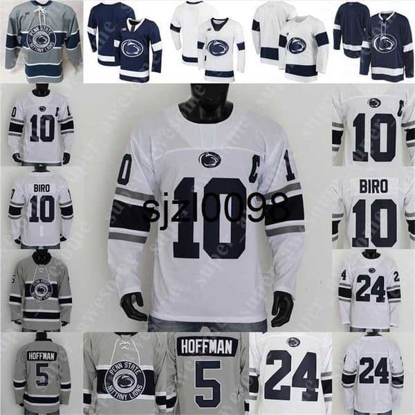 Sj98 Nittany Lions Hockey Jersey Alex Limoges Kevin Wall Oskar Autio Tim Doherty Connor McMenamin Aarne Talvitie Christian Sarlo Jimmy