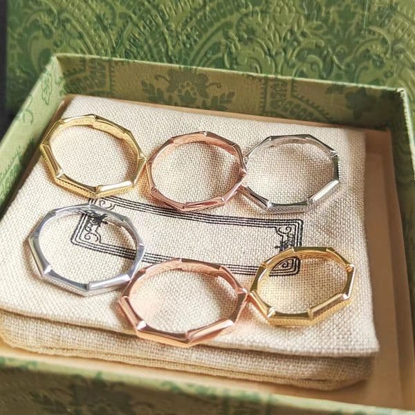 Luxury Ring Designer Ring for Woman and Man Ring 925 Plated Silver Rings Fashion Rings Simple Jewelry Supply