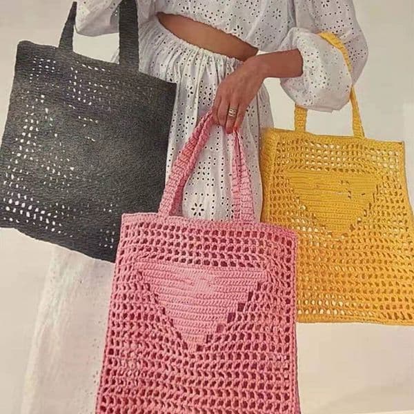 Designer beach bag Fashion tote bags high quality luxurys handbags women luxury crossbody purses designer bag handbag summer straw shopping shoulder bag 2023