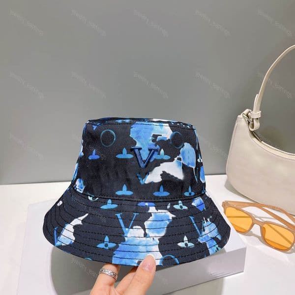 Designers Flower Bucket Hat for Mens Women Wide Brim Hats Sun Prevent Bonnet Beanie Beach Caps Snapbacks Dress Beanies Fashion Accessories Bandhnu Cap