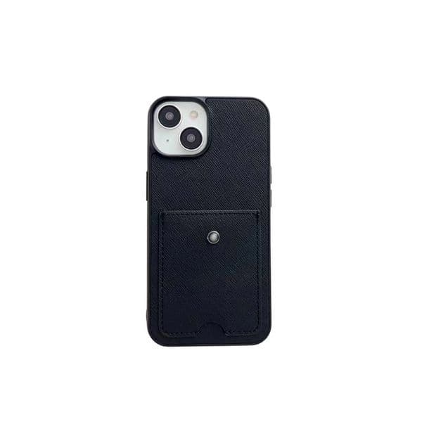 2026 New Luxury Leather Designer Phone Case For Apple Iphone 17 16 Pro Max 15 Promax 14 perfume cologne 13 Credit Card Holder Pocket Back Co