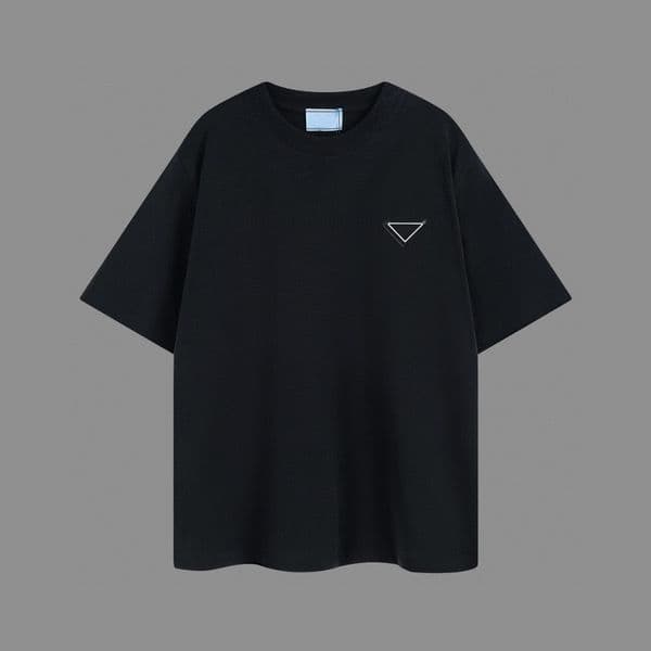 Men's Plus Tees & Polos Round neck embroidered and printed polar style summer wear with street pure cotton 1q1df
