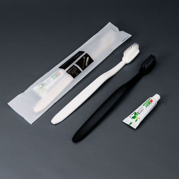 Hotel Disposable Dental Set Homestay Toiletries Sets Incruding High-end Toothbrushes and Toothpaste