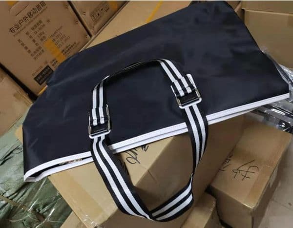 Storage Bags 2022 Classic C pattern shopping bag good quality gym Thick case tote Women canvas Wash Bag Cosmetic travel Case