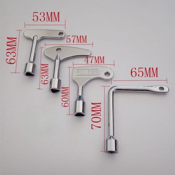 Triangle Key Lock Elevator Key Door Multifunction Electric Cabinet Keys Universal Key