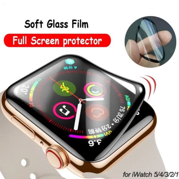 PET+PMMA screen protector apple watch series 1234 38MM 40MM 41MM 44MM 42MM 45MM 49MM Not tempered glass film for Iwatch