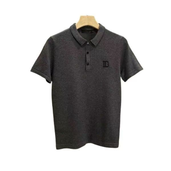 Casual Shirt Mens Polos Designer T Shirts Short Polo Man Tops With Red Striped Tshirts Unisex Streewears Short Sleeves M-5XL