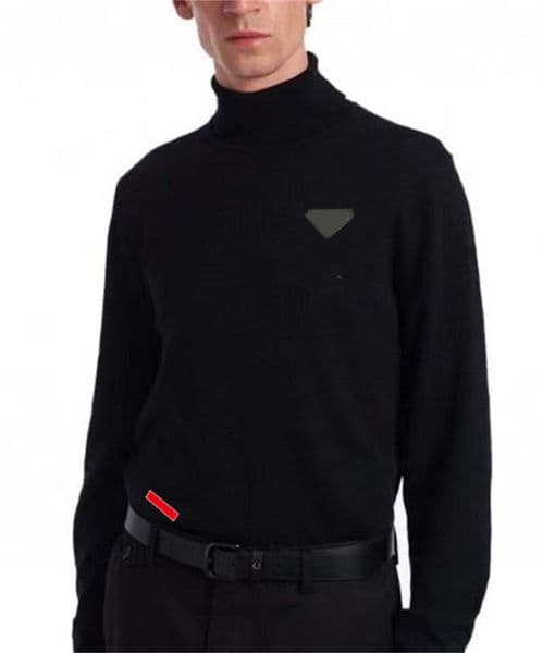Man Sweaters Shirts Turtleneck Designer Unisex Jumper Wool Hoodie Lapel Neck Pullover Sweatshirts Knits Tops Man Sweater S-3XL