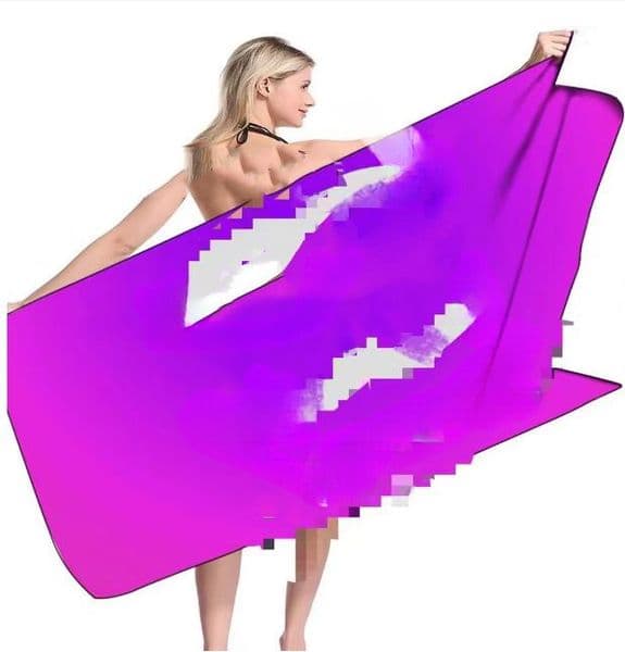 Designer Wholesale Trend h Brand Microfiber Absorbent Towel Square Beach Quick Dry Waterproof Bath Luxury