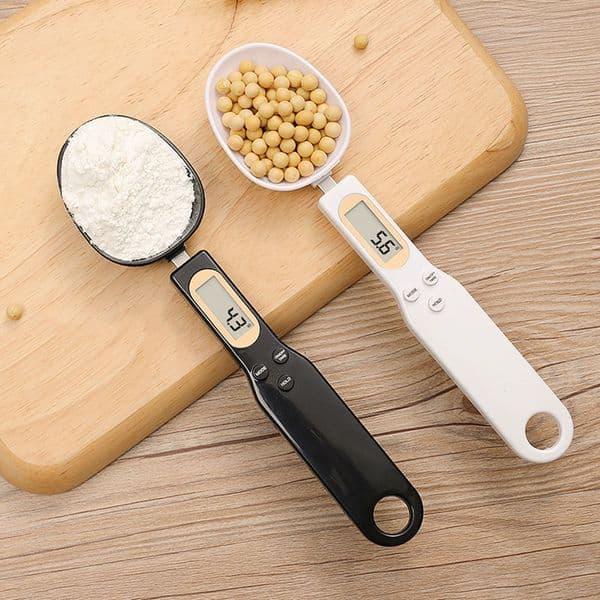 500G/0.1G Kitchen Measuring Spoon Electronic Food Multi-function Digital Spoons Scale Portioning Milk Tea Flour Spices Cuchara Medidora De Cocina