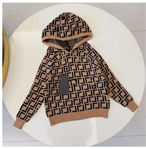 hooded Kids Hoodies kid Sweatshirt Baby sweater Fashion Letter Streetwear Pullover Tops Children Casual Sweatshirts girls Boys Clothing Designer