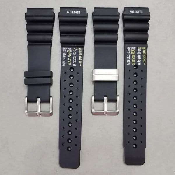 Watch Bands ND Limits Diver Rubber Silicone Strap 20 22 24mm Sport Watchband for Promaster Water Ghost Resin Belt 230928