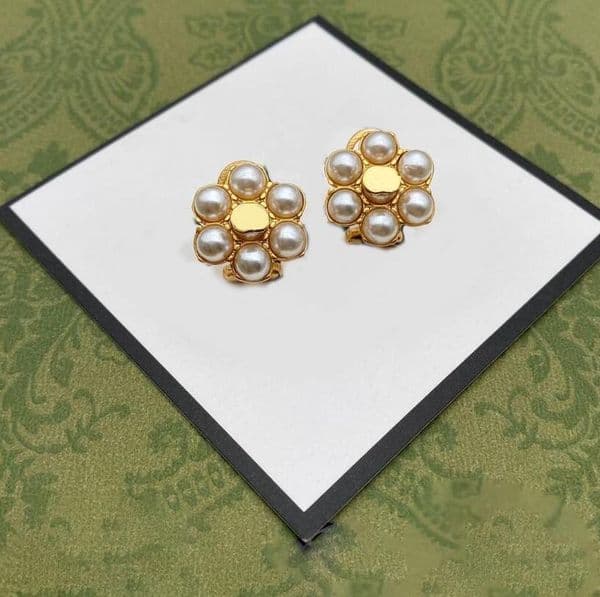 Fashion Earrings Designer Simple Earing for Man Womens Classic Stud with Gift Box Multi Styles High Quality