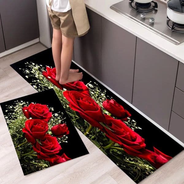 Carpet Long Kitchen for Floor Home Entrance Doormat Bedroom Living Room Decor Bedside Rug Hallway Balcony Bathroom Anti Slip Mat 231011