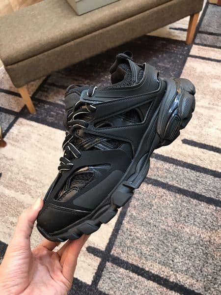 Mirrored Quality Designer shoes Men Women Casual Shoes Track Triple Sneakers Tess.s leather Trainer Nylon Printed Platform trainers Paris shoes with box dust bag