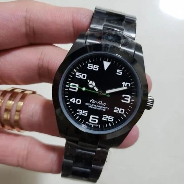men women watch AIR KING series 40MM sapphire mirror MASTER 116900 automatic mechanical movement high quality 316L stainless steel mens watchband Wristwatches