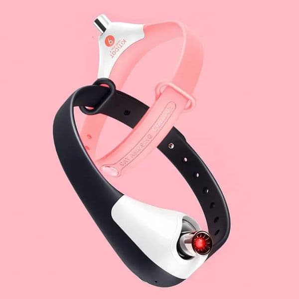 Cat Collars Leads Soft Electric Smart Cat Collar Wearable Cat Toys With LED Lights Multipurpose Smart Collars Leads For Cat Dog Pets Accessories 231011