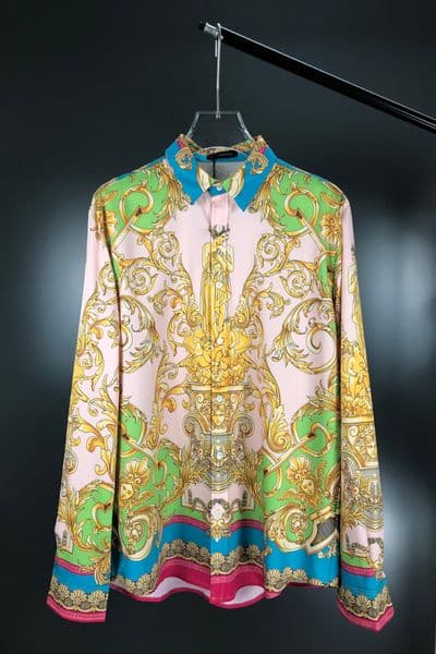 New fashion mens designer beautiful printing shirts - US SIZE shirts - mens wonderful designer button long slve shirts Z260604