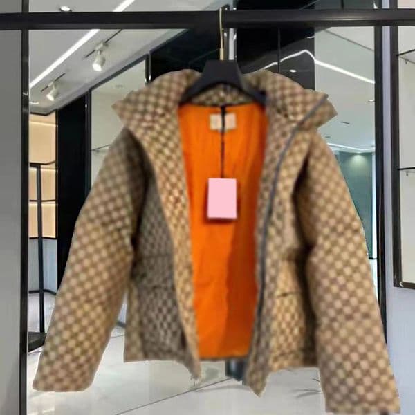 Mens Down Jackets Parka Women Black puffer Jacket Hooded Premium Casual Outdoor Winter Warm Thickened Zipper Khaki Brown Designer coats male couple joint jacket top