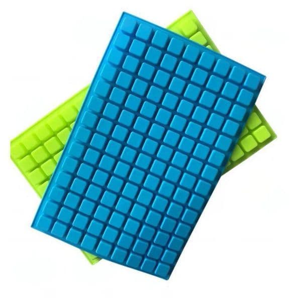 Summer Ice Tools Silicone Iced Molds 126 Lattice Portable Square Cube Chocolate Candy Jelly Mold Kitchen Baking Supplies FY4457 1020