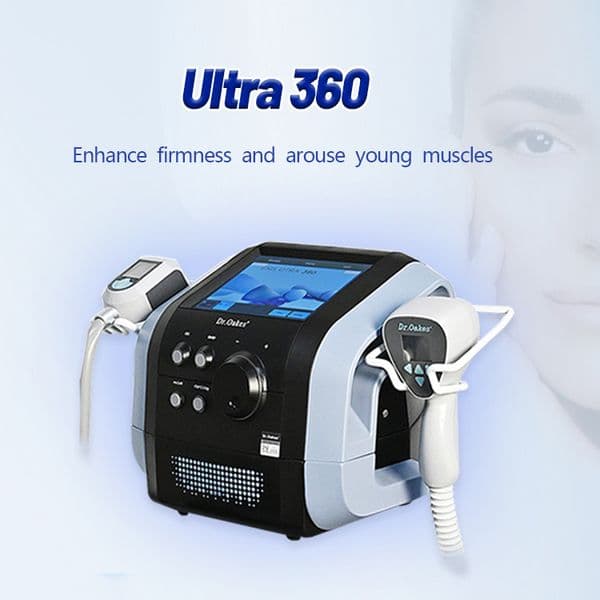 2 in 1 RF Skin Elasticity Improvement Tightening Fat Reduce Body Contouring Wrinkle Reduction Eye Bag Remove Anti-aging Device with 2 Handles