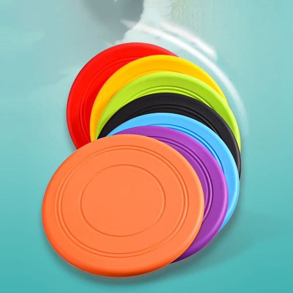 Dog Flying Disc Pet Toy Game Lightweight Flying Saucer Resistant Chew Puppy Training Interactive Pet Supplies Juguete Para Mascotas Con Disco Volador Para Perros