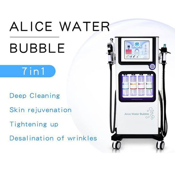 Wholesale Oxygen Hydrogen Microdermabrasion Skin Rejuvenation Whitening Face Moisturizing Pore Shrinking with Cold Hammer Skin Calming 7 in 1 Beauty Device