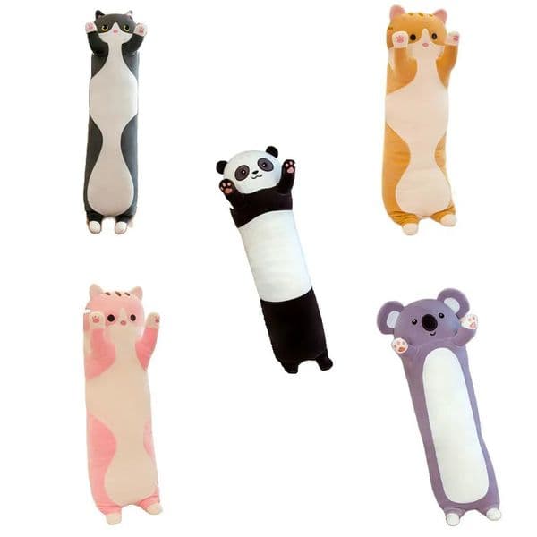 Plush Dolls 50150cm Giant Size Long Soft Pillow Cushion Cat Toys Stuffed Birthday Gifts Girls Boys Present 231025