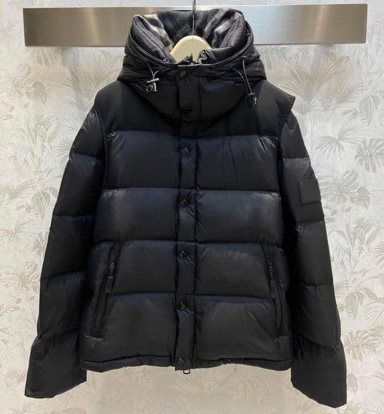 Mens Down jacket vest designer parkas for women winter classic warm coat fashion man parker sleeve detachable vest windbreaker Size S-L
