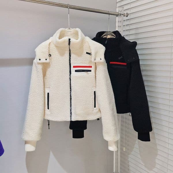 Womens Jackets Tech fleece 23AW Cardigan Outerwear Slim Jactet Fashion Tracksuits Style Casua l Coat Size S-L