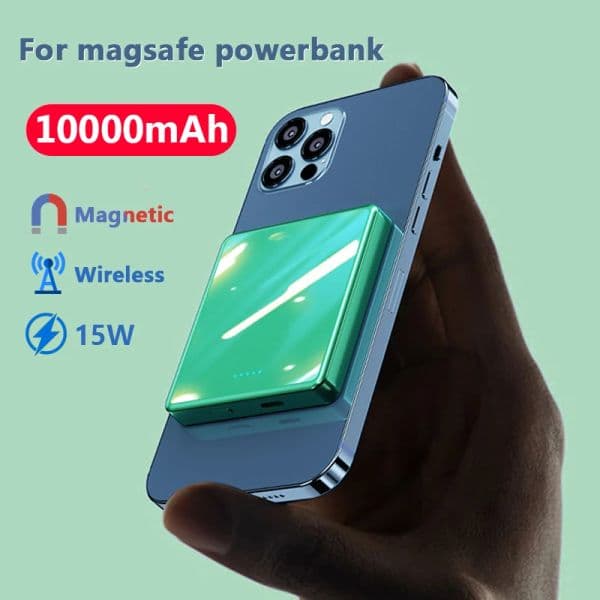 Small Magnetic Powerbank Portable Magsafe Power Bank for Samsung Xiaomi iphone External Battery Fast Charger Auxiliary Battery