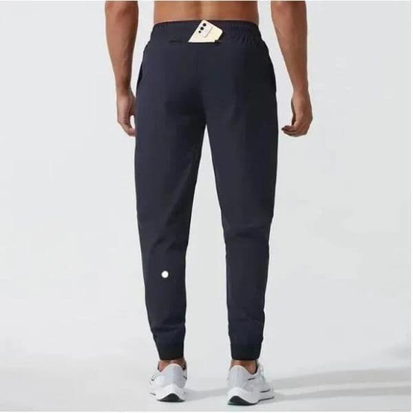 Men Yoga pants Quick Dry Drawstring Jogger Long Pants Sport Yoga Outfit Gym Pockets Sweatpants Trousers Mens Casual Fitness Elastic Waist fitness Workout Wear
