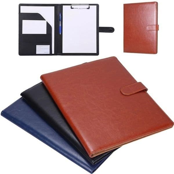 2026 New Wholesale Filing Supplies Multifunctional A4 Conference Business Stationery Folder Leather Contract File Folders Bill Organizer Doc