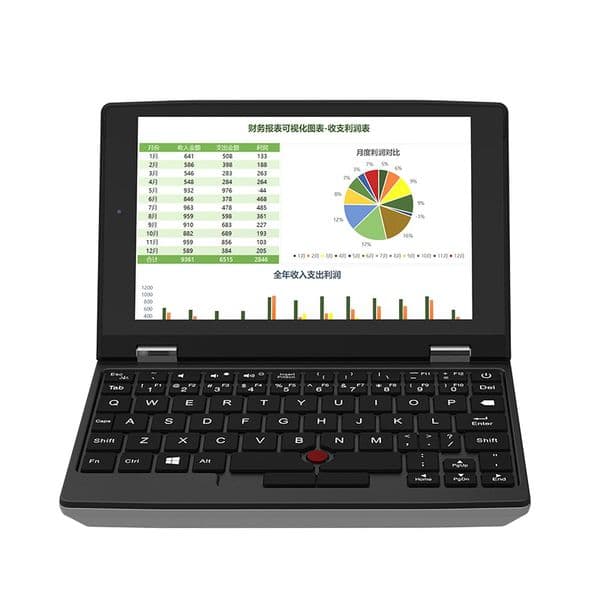 popular 7inch touch screen mini laptop for business office learning pocket laptop factory wholesale