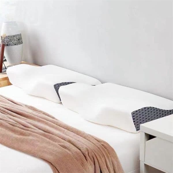 Pillow Memory Foam Pillow for Sleeping Slow Rebound Memory Foam Orthopedic Pillow for Neck Pain Soft Relax Cervical Neck Stretcher 220901