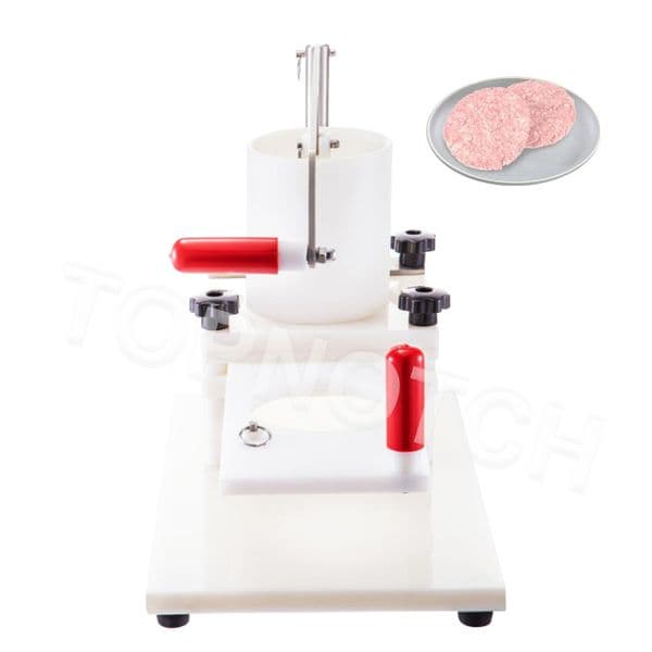 TOPNOTCH Hamburger Patty Making Machine Manual Beef Pie Burger Shaping Maker