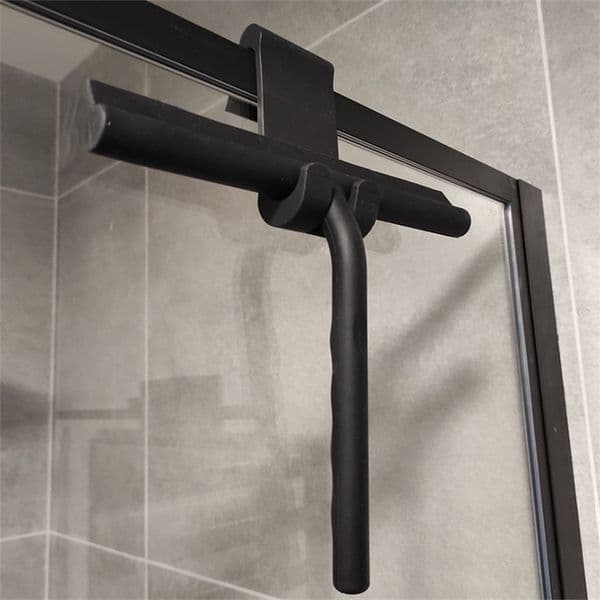 Cleaning Brushes Shower Squeegee Glass Clean Scraper Washing Wiper Hanger Floor Window Cleaning Household Water Wall Hanging Mirror with Handle 220901