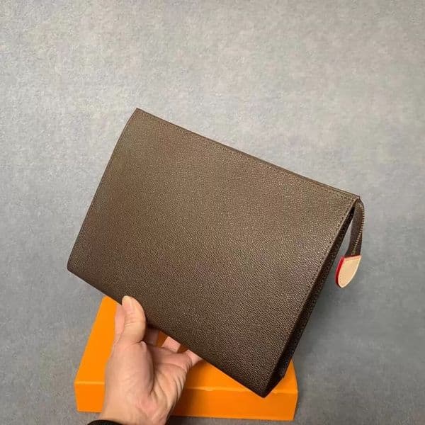Women designers Hand bag Leather Cosmetic Bags Waterproof For Woman Travel Toiletry Pouch Protection Ladies Makeup Clutch luxurys Lady Cases Female