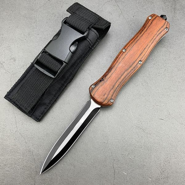 High Quality Outdoor OTF Tactical Knife Camping Safety Defense Fishing Hunting Knives Pocket Backpack EDC Tool