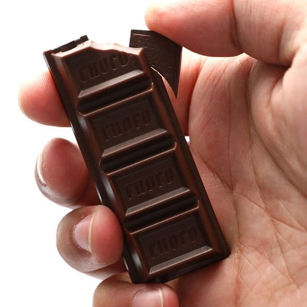 Creative Chocolate Lighter Butane Gas Lighters Portable Cigar Cigarette Lighters Outdoor Smoking Accessories Gadgets Torch L260522