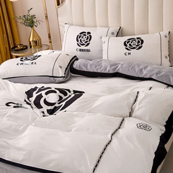 Brand Sheet Sets Bedding Supplies Home Textiles Printed Lettern Patterns