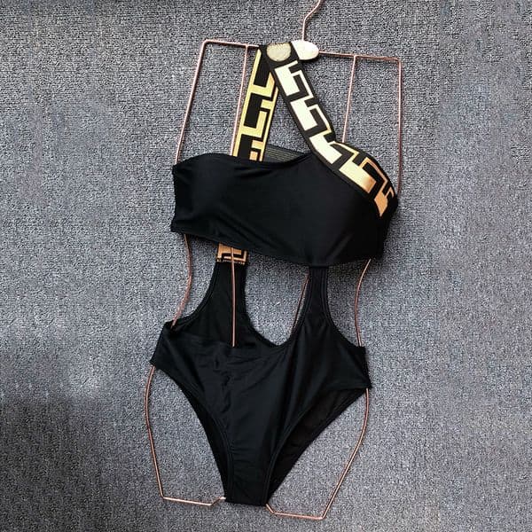 Women Designer fashion letter print Swimwear Bikini For Womens Swimsuit Sexy Bathing one-piece Suit