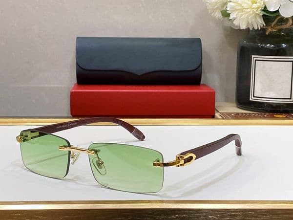Mens Designer Sunglasses Women men womens C Decor Polarized Sunglass UV4 Eyewear Luxury Brand Sun Glasses Gold Metal Frame Wood Polaroid Eyeglasses lunettes